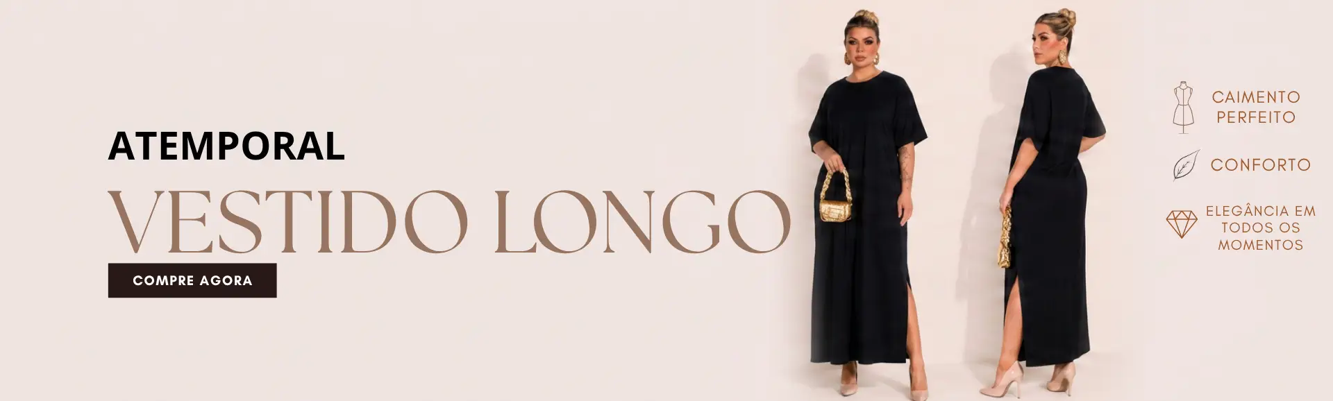 Follow 36 - Vestido Longo