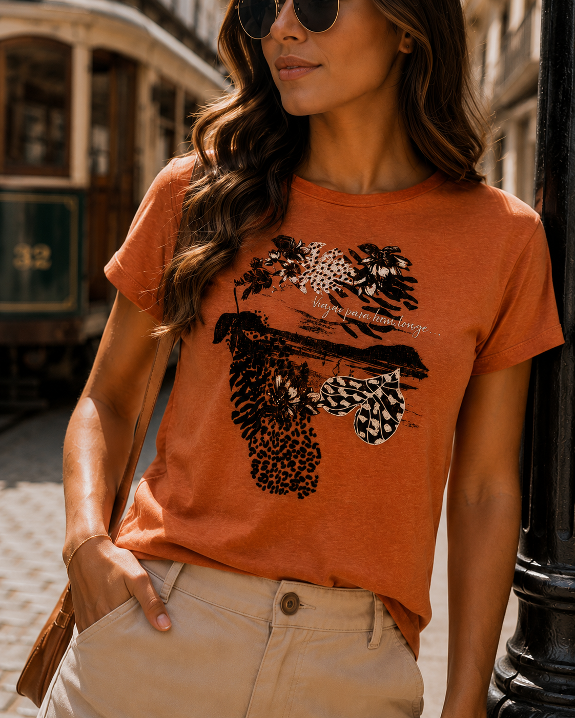 Camiseta Feminina Estampada em Algodão Leve - Imagem 3